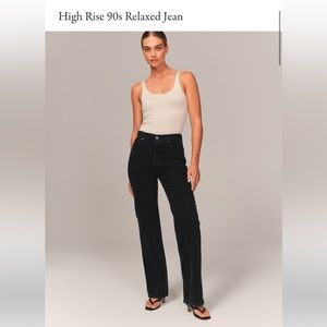 NWT Abercrombie 90s Relaxed Jeans